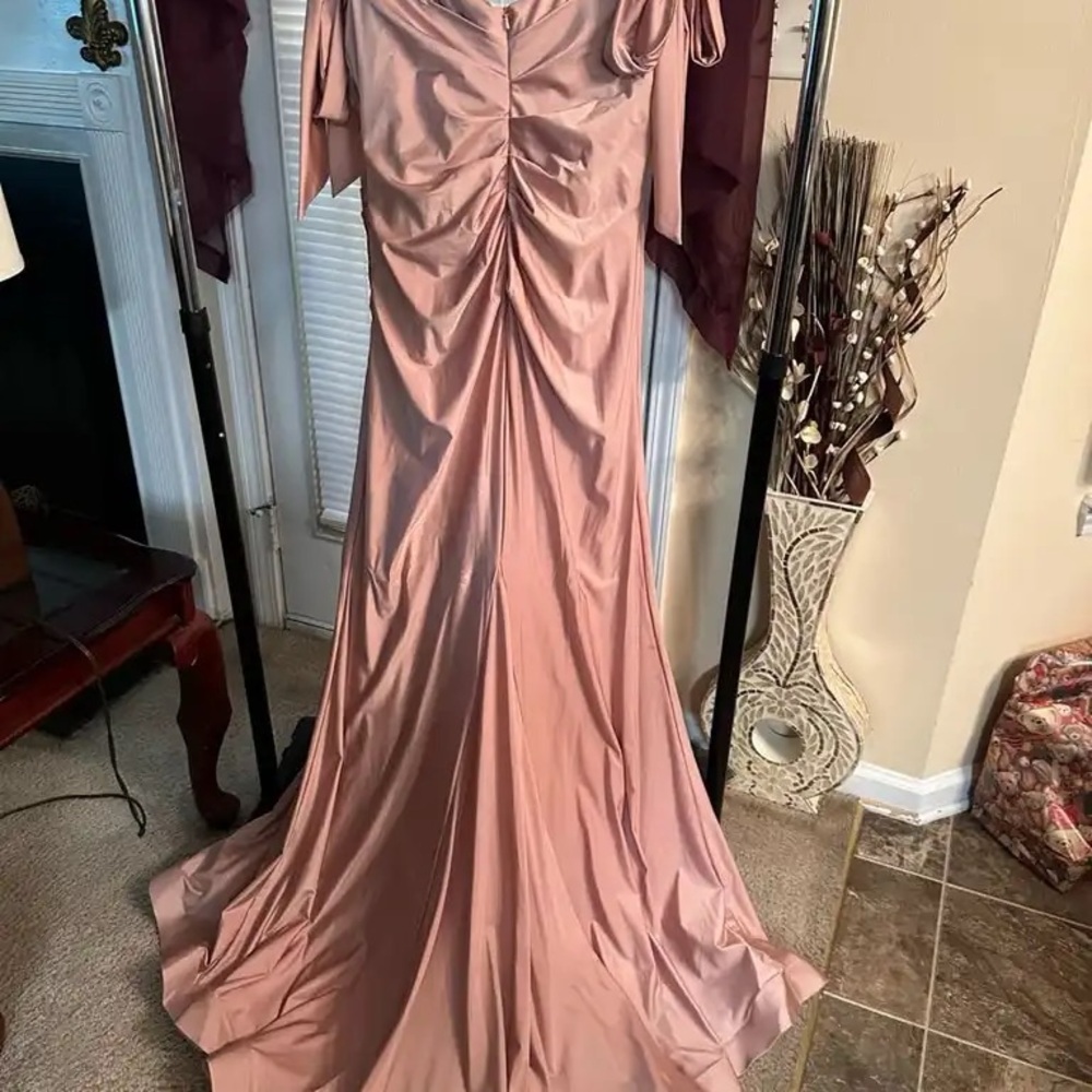 Plush Pink formal gown